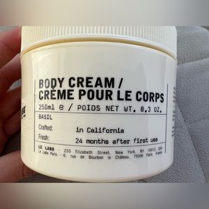 Le Labo body cream